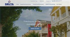 Desktop Screenshot of deltapestcontrol.net